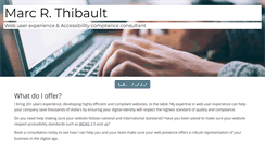 Desktop Screenshot of mthibault.ca